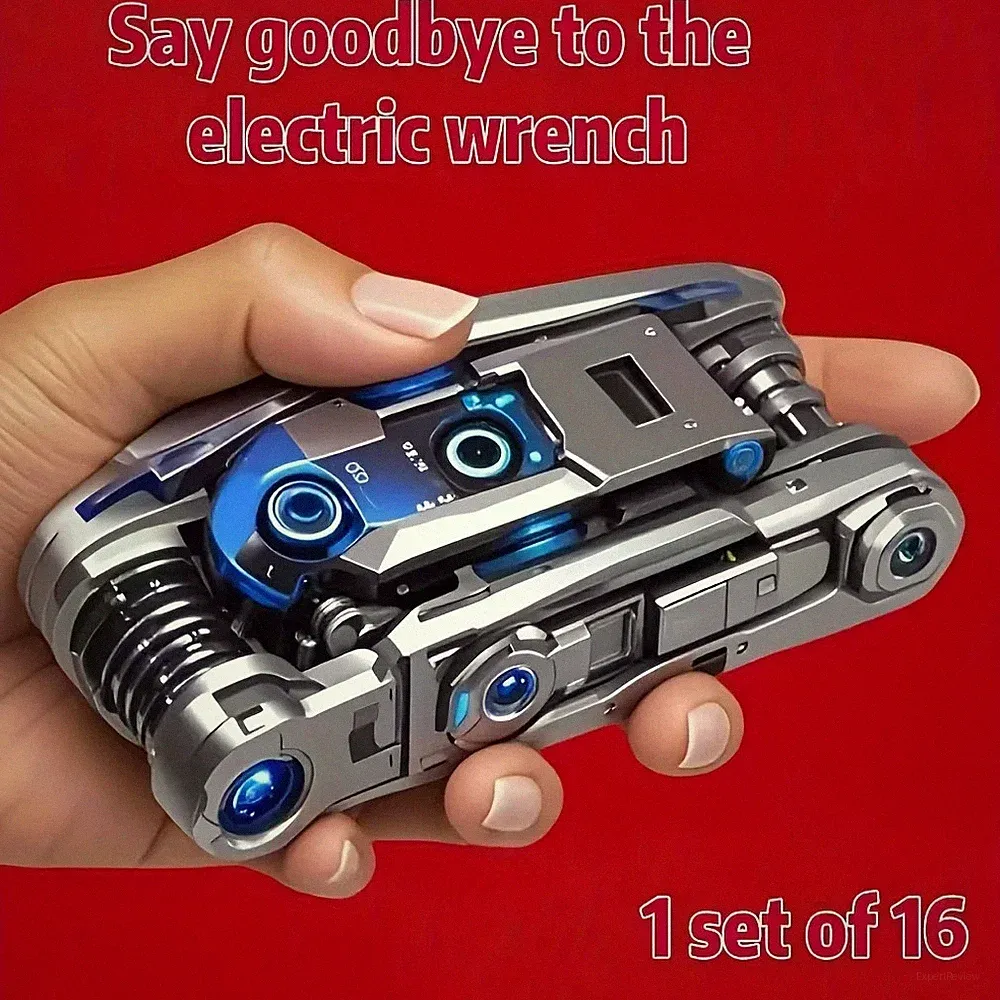 16-in-1 Multitool Bicycle Functional Tool Repair Folding Tool E-Bike Motorhome
