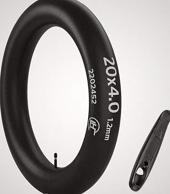 20X4.0 Puncture Resistant Fat Tire Tube for MTB and E-Bikes, All-Terrain