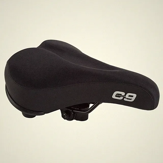 Cloud-9 Mens Bicycle Comfort Seat Springs, Relief Channel, Multi-Stage Foam