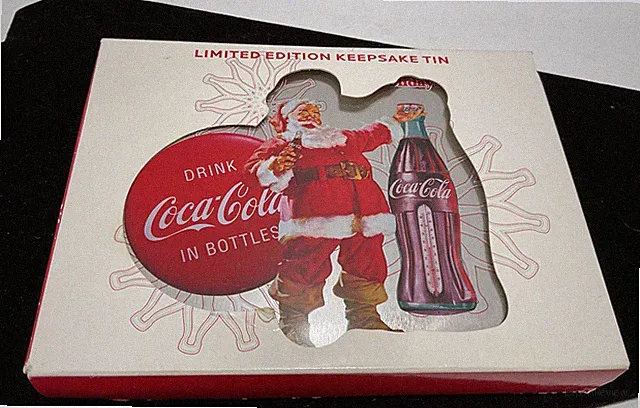 Coca-Cola Playing Cards by Bicycle 2 Packs In Limited Edition Keepsake Tin