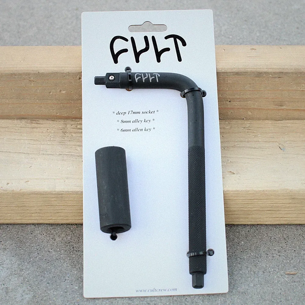 CULT BMX POCKET TOOL SOCKET BICYCLE MULTI TOOL RAW