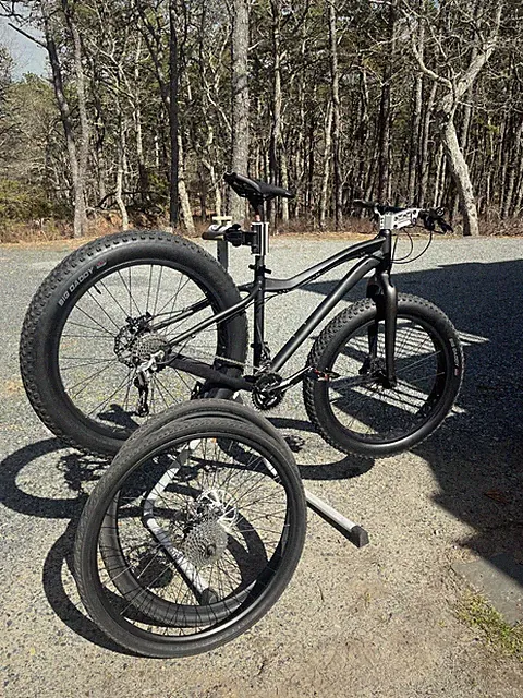 Custom Build Motobecane Boris Medium Fat Bike With Extras