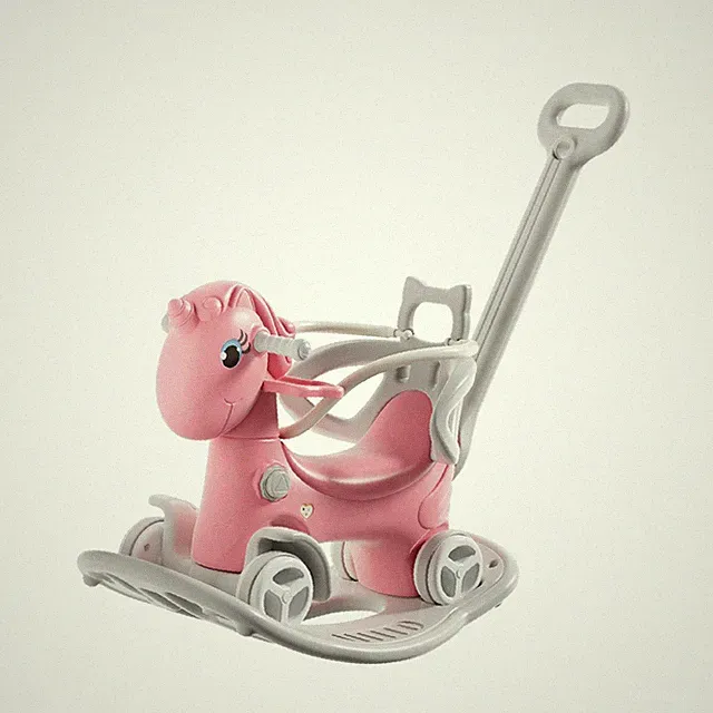 Kids Bikes Riding Toys Multi Mode Rocking Horse Balance Bike Ride-on Toy with