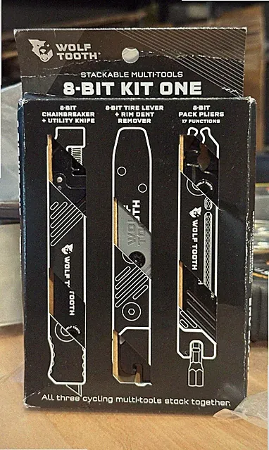 NEW Wolf Tooth 8 Bit Kit One Multi-Tool for Bicycle Repair