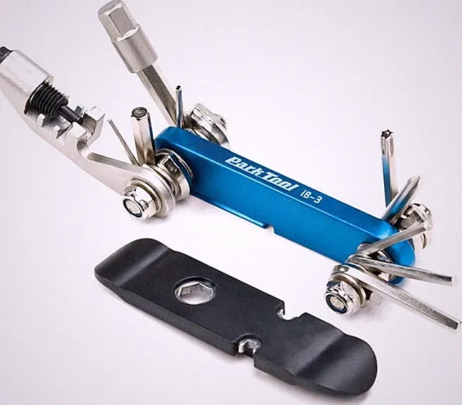 Park Tool IB-3 I-Beam Bicycle 13-Function Mini Folding Multi-Tool