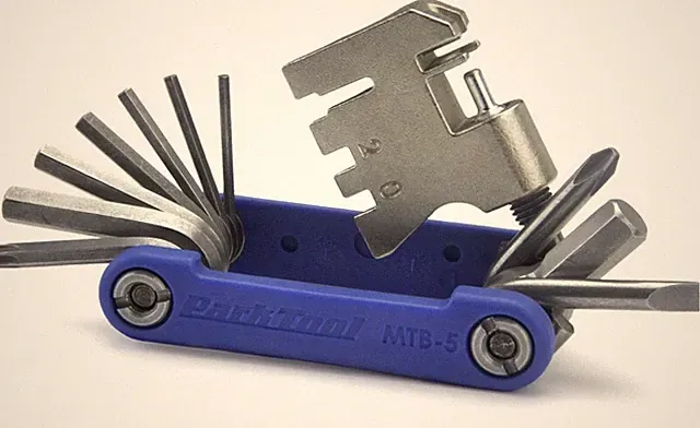 Park Tool MTB-5 Rescue Bike Multi-Tool Folding Slim 16-Function