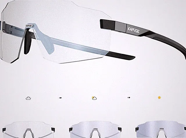 Photochromic Cycling Glasses for Men Women Sport Sunglasses UV Protection Drivin