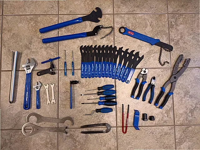 Professional Park Tool Bicycle Mechanic Tool Kit