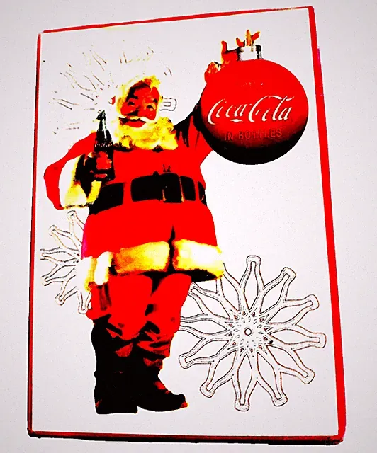 Santa Claus New 2008 Bicycle Playing Cards Sealed Deck Coca - Cola Christmas