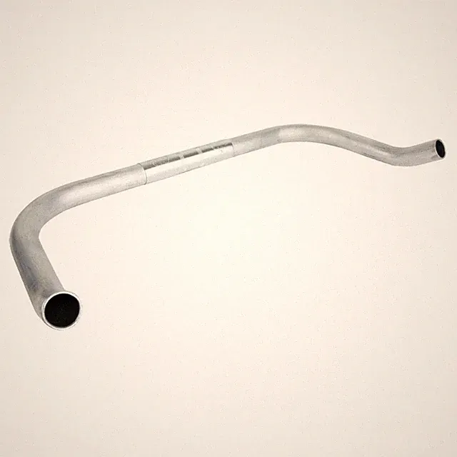 Sunlite Silver Aluminum Bullhorn Handlebar 25.4mm Fixed Gear & Messenger Style