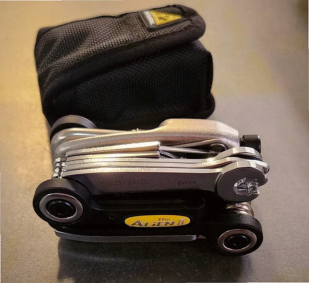Topeak Alien II Folding Bicycle Repair Multi-Tool NO PACKAGE