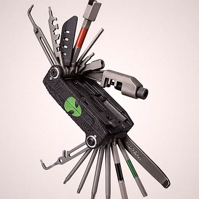 Topeak Alien X Multi-Tool Ultimate 34-Function Folding Bike Repair Tool Master