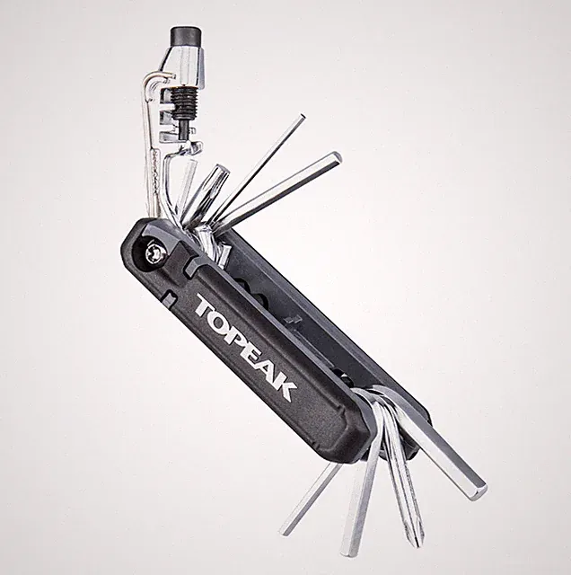 Topeak HEXUS X 21-Function Multi Bike Tool TT2573B w/ Chain Tool & Torx