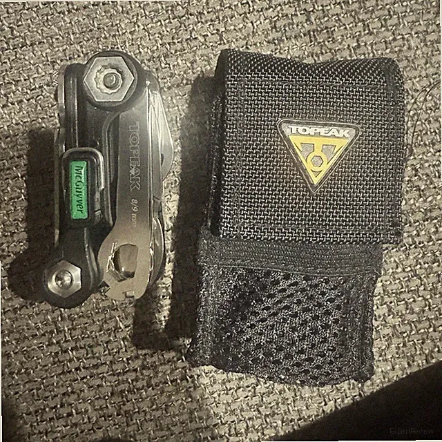 Topeak McGuyver Bicycle Multi-Tool Steel Plastic Black Silver with Carry Case