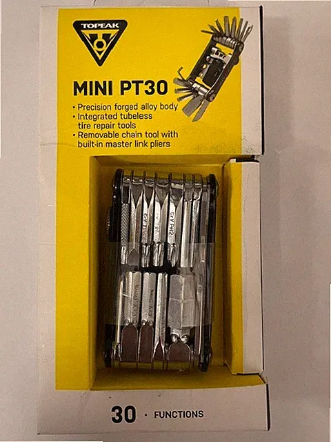 Topeak Mini PT30 Multi-Tool - Chrome