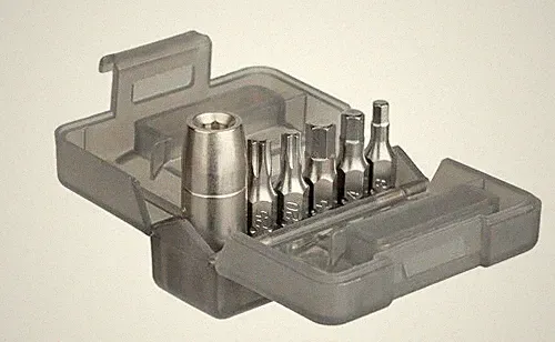 Topeak Nano Torqbox 4Nm Bicycle Multi-Tool Torq Socket Kit Bits Set 5 Function