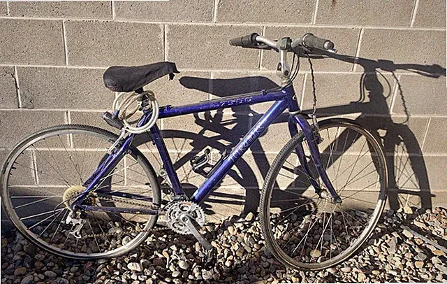 Trek 7500 Multi-Track 21” VTG 1998 Hybrid Commuter Bike Blue 21 Speed **READ**