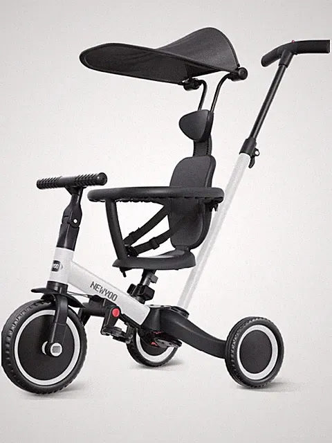 Tricycle for Toddlers 1-3, Toddler Bike, Toddler Tricycle with Push Handle an...
