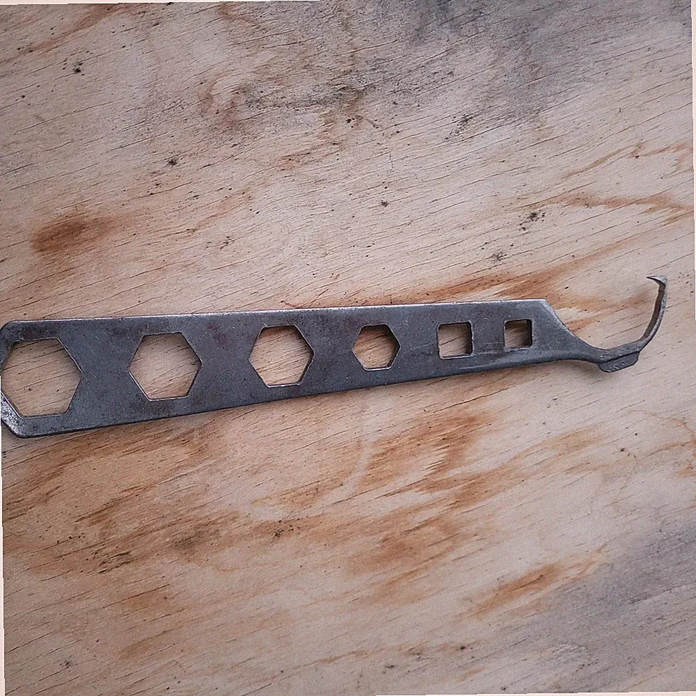 Vintage Spanner Wrench Bicycle Tool Multi Tool Bike Screwdriver